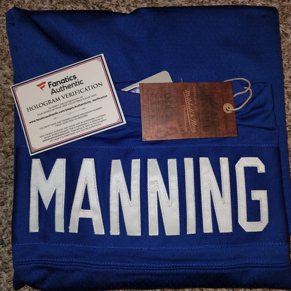 Other - Payton Manning Authentic Signed Jersey